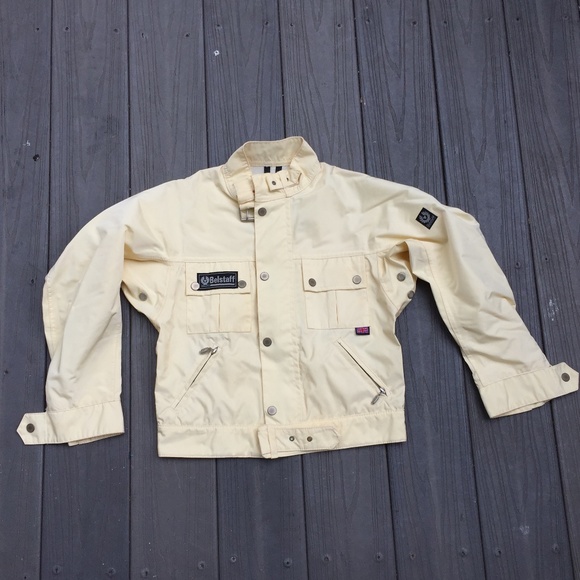belstaff cream jacket